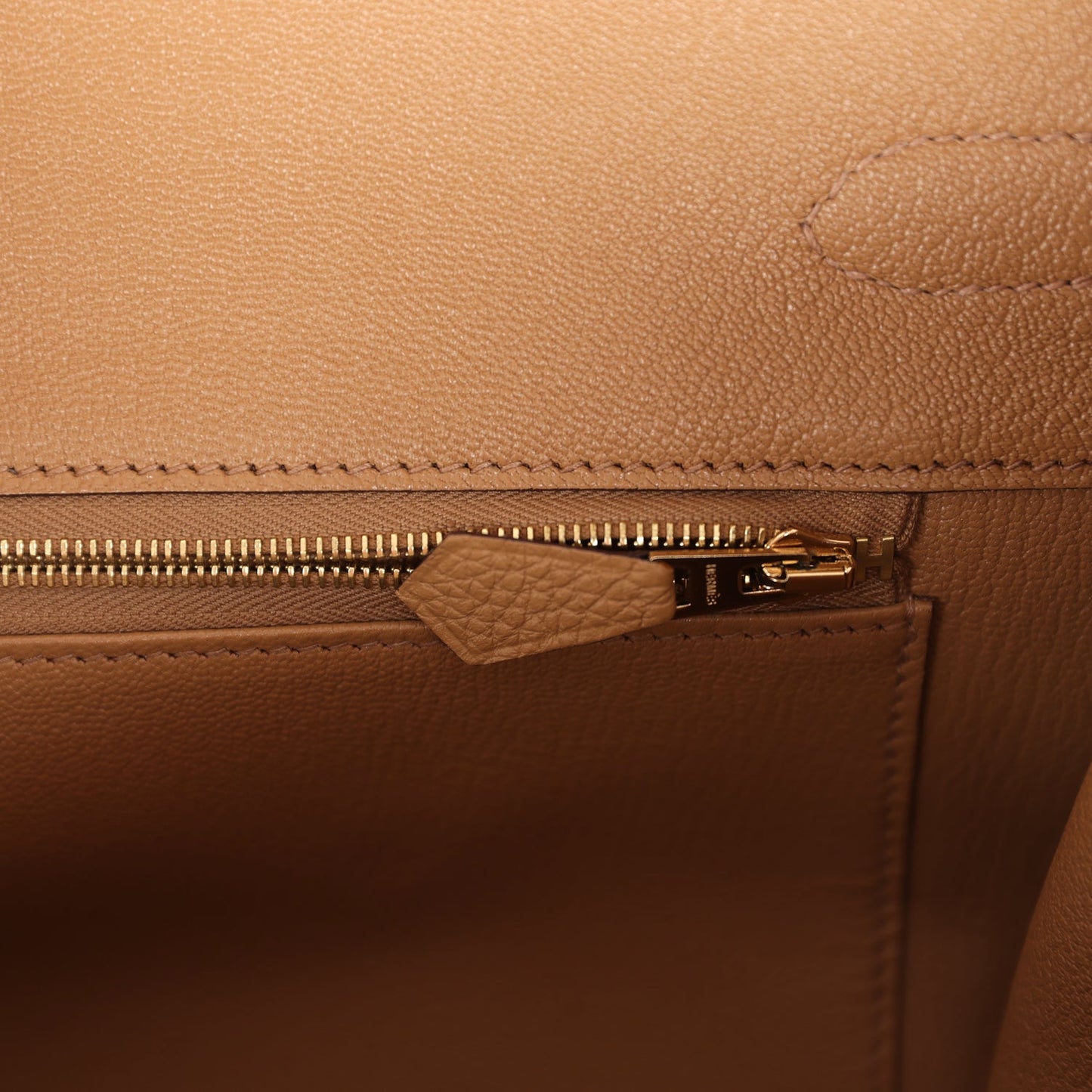 Hermes Birkin 35 Biscuit Togo Gold Hardware