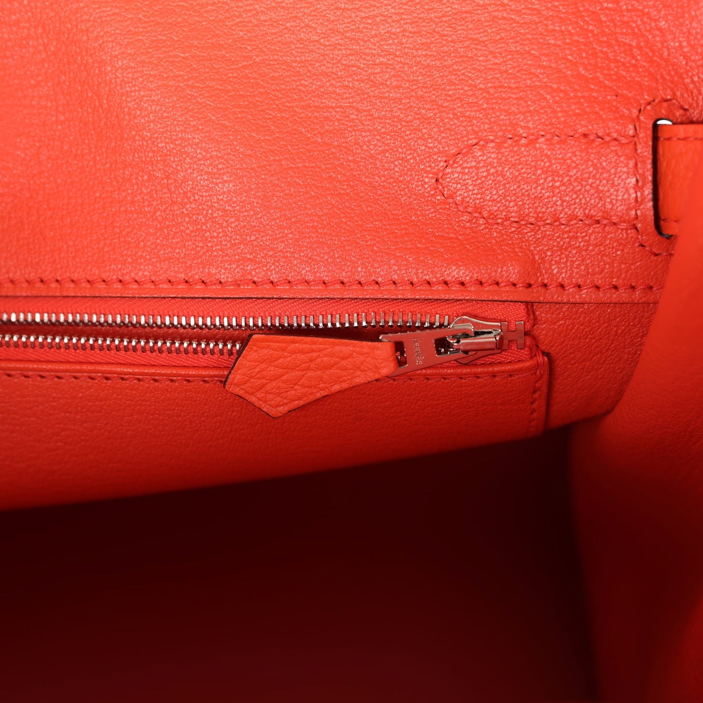 Hermes Birkin 30 Rouge Pivoine Clemence Palladium Hardware