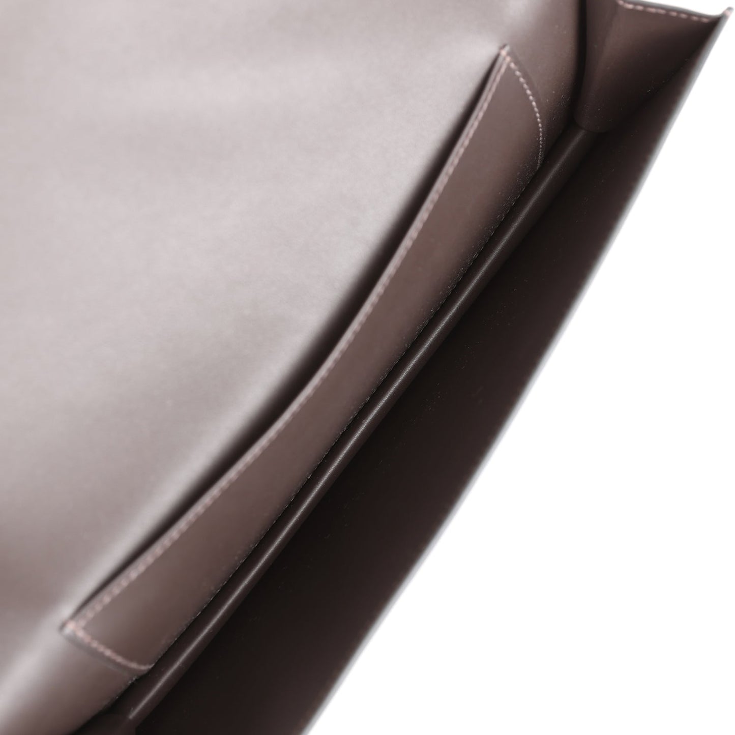 Hermes Shadow Kelly Cut Ebene Swift Calfskin