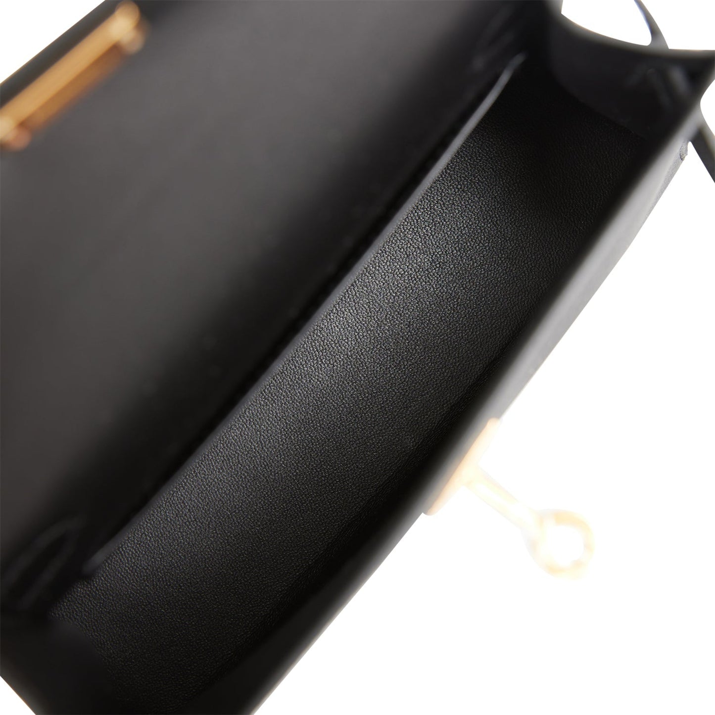 Hermes Kelly 20 Sellier Black Epsom Gold Hardware