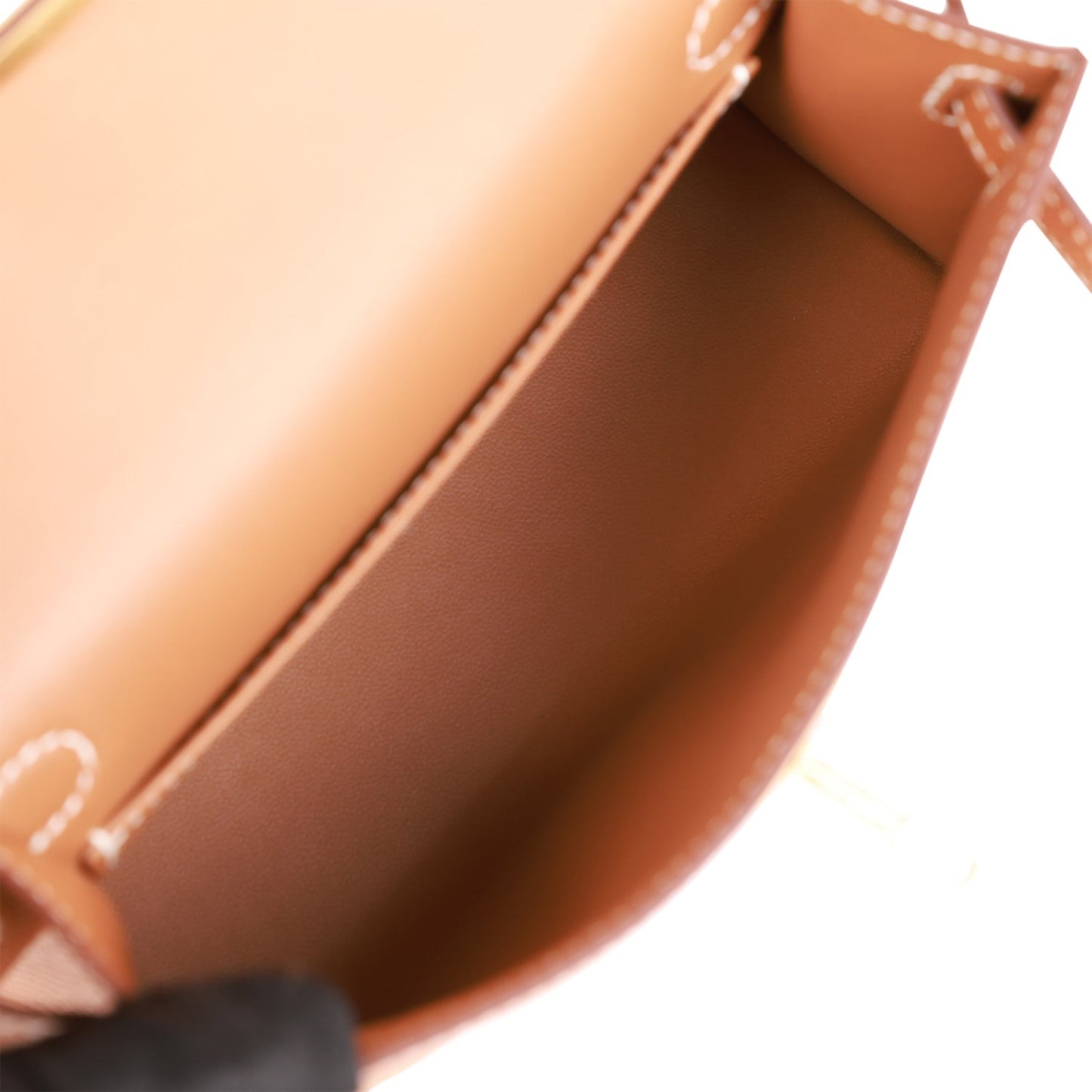 Hermes Kelly 20 Sellier Gold Epsom Gold Hardware