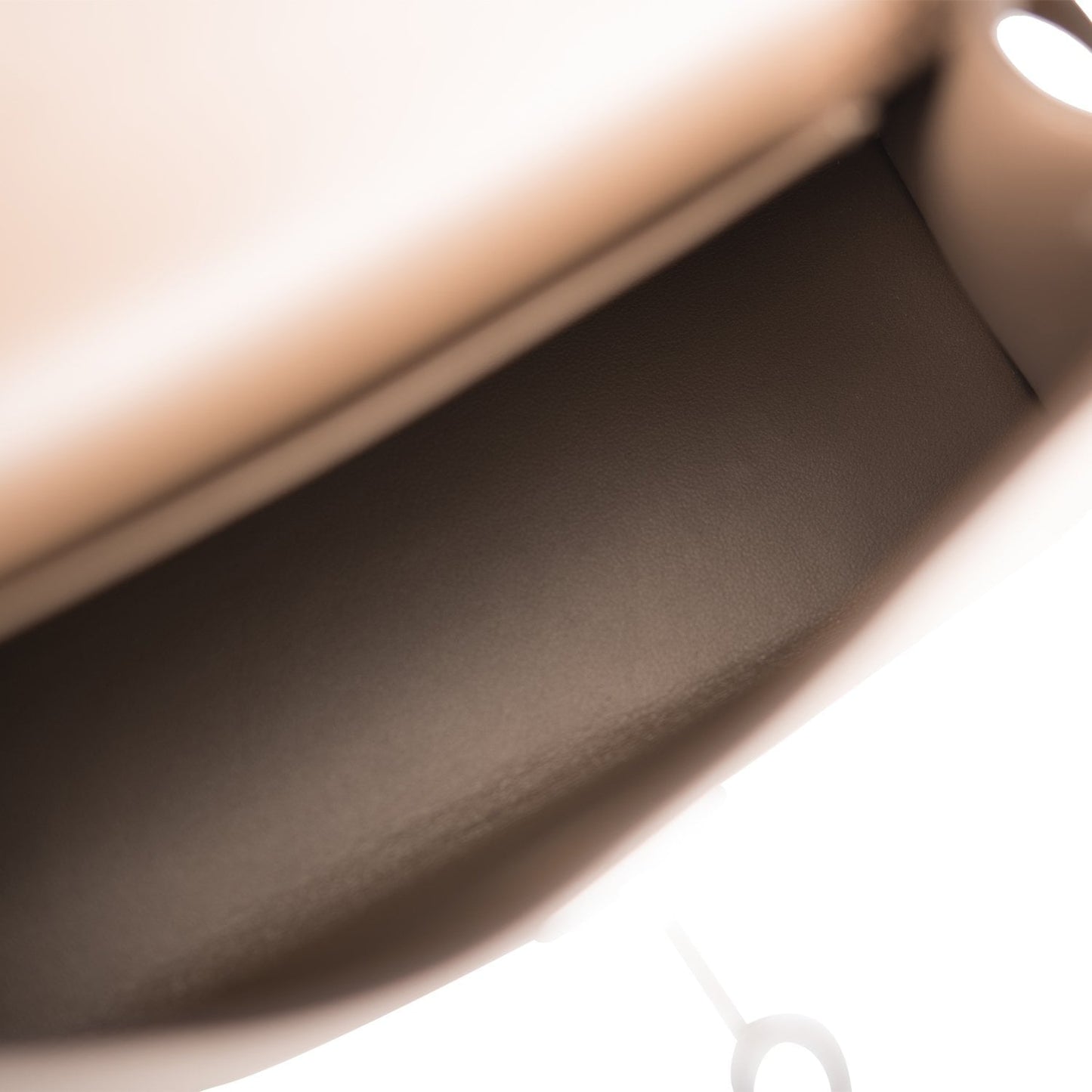 Hermes Kelly 20 Sellier Etoupe, Alezan and Biscuit Epsom Palladium Hardware