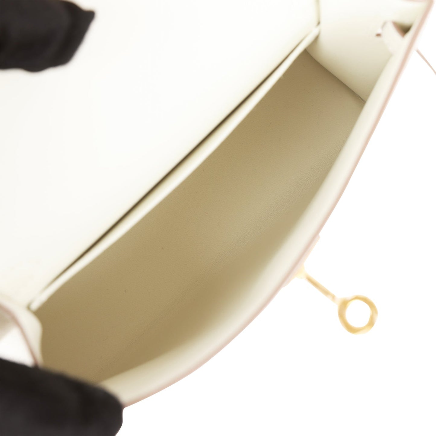 Hermes Kelly 20 Sellier Mushroom Chèvre Gold Hardware