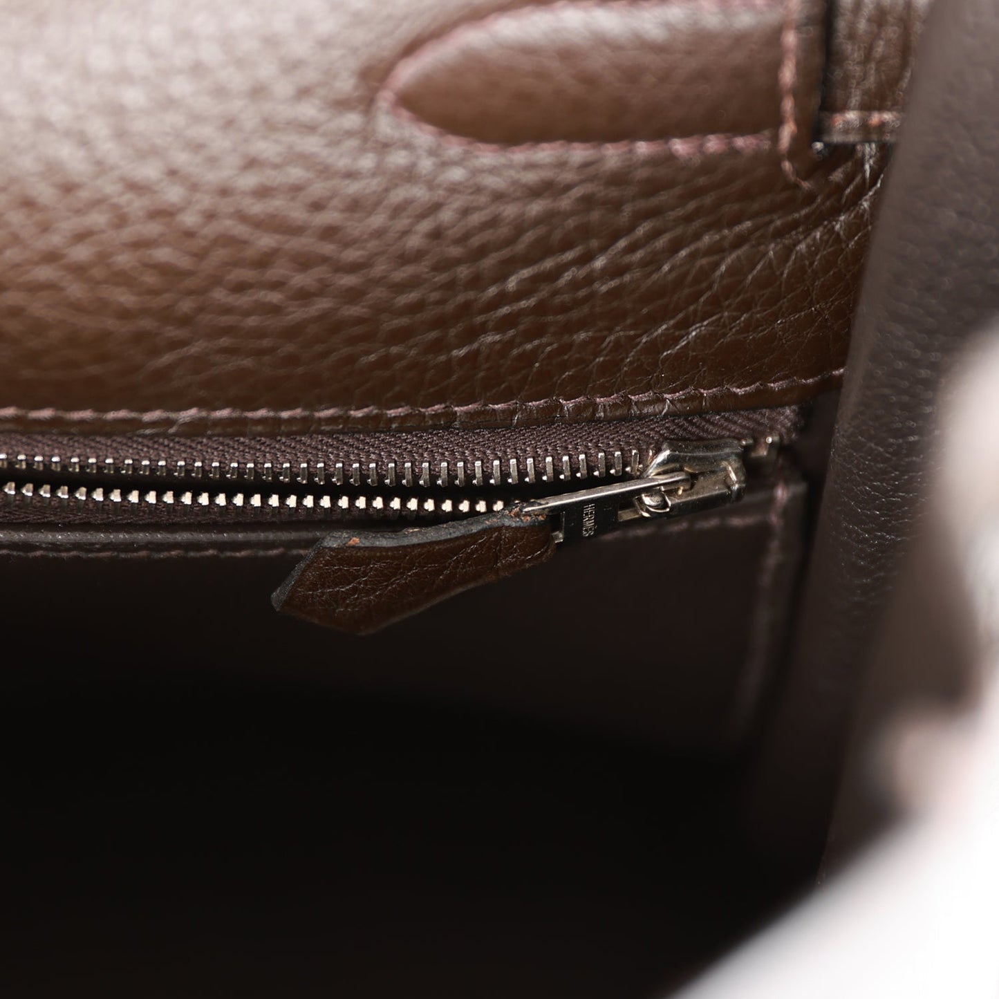 Hermes Kelly 35 Retourne Ebene Clemence and Toile H Palladium Hardware - Payment 1