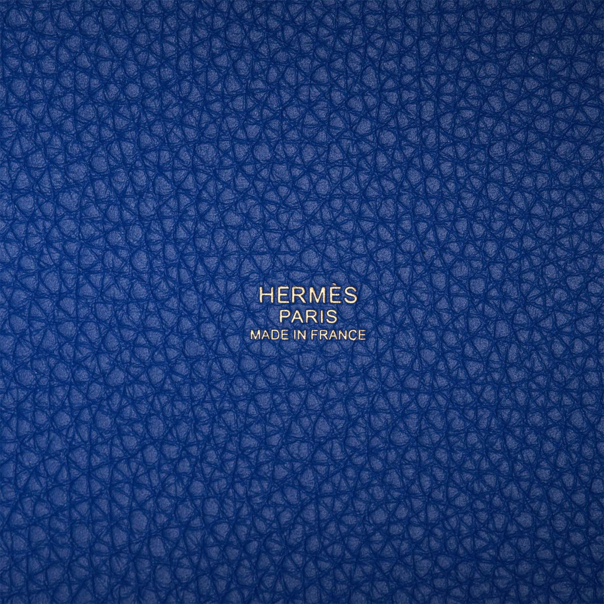 Hermes Picotin Lock 18 Bleu Royal Clemence Gold Hardware
