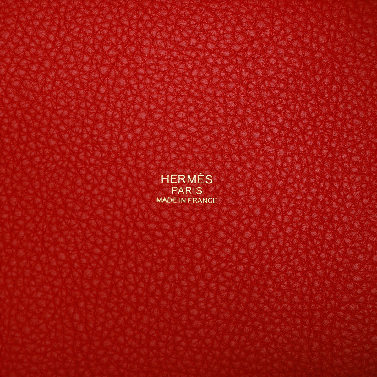 Hermes Picotin Lock 18 Vermillion Clemence Gold Hardware
