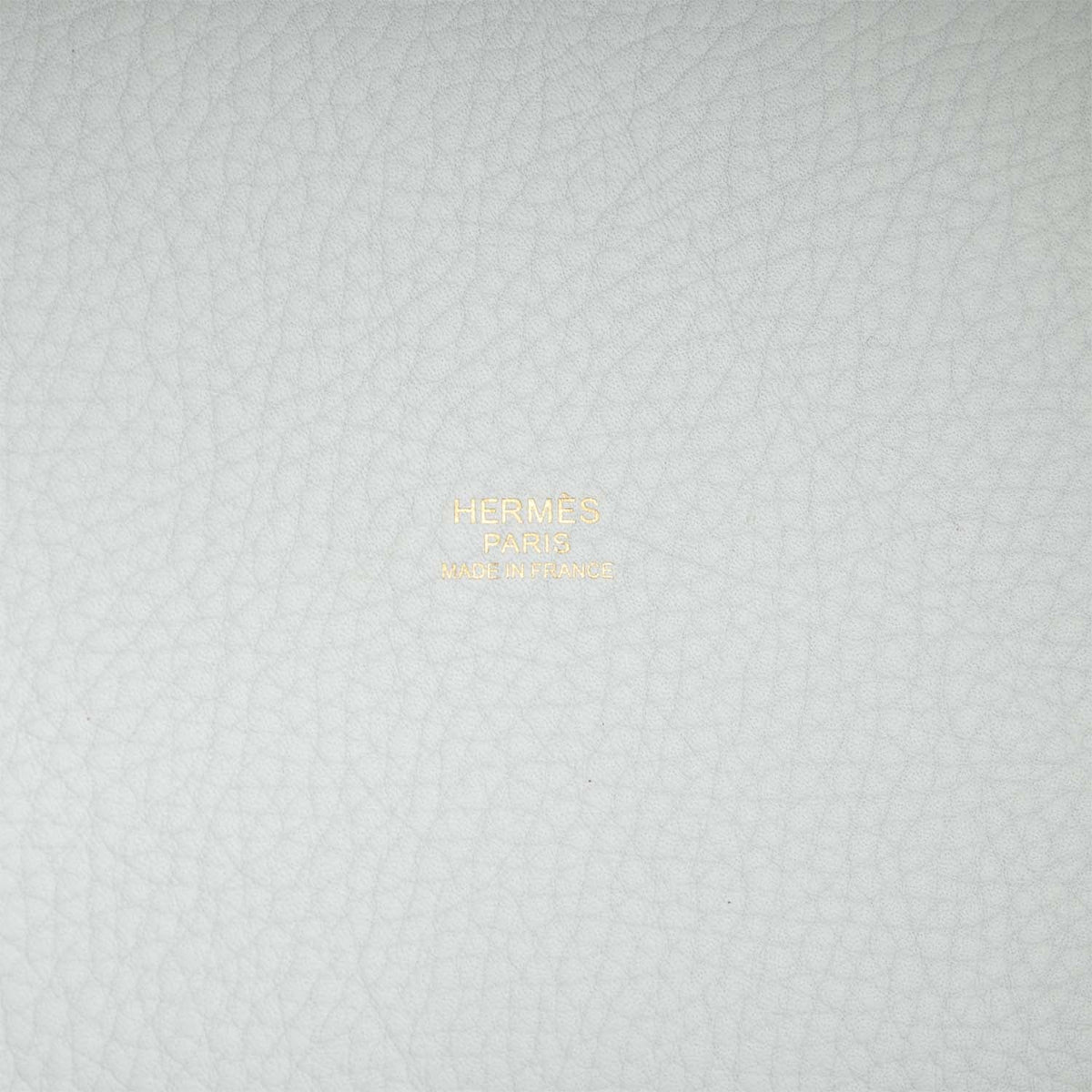 Hermes Picotin Lock 18 White Clemence Gold Hardware
