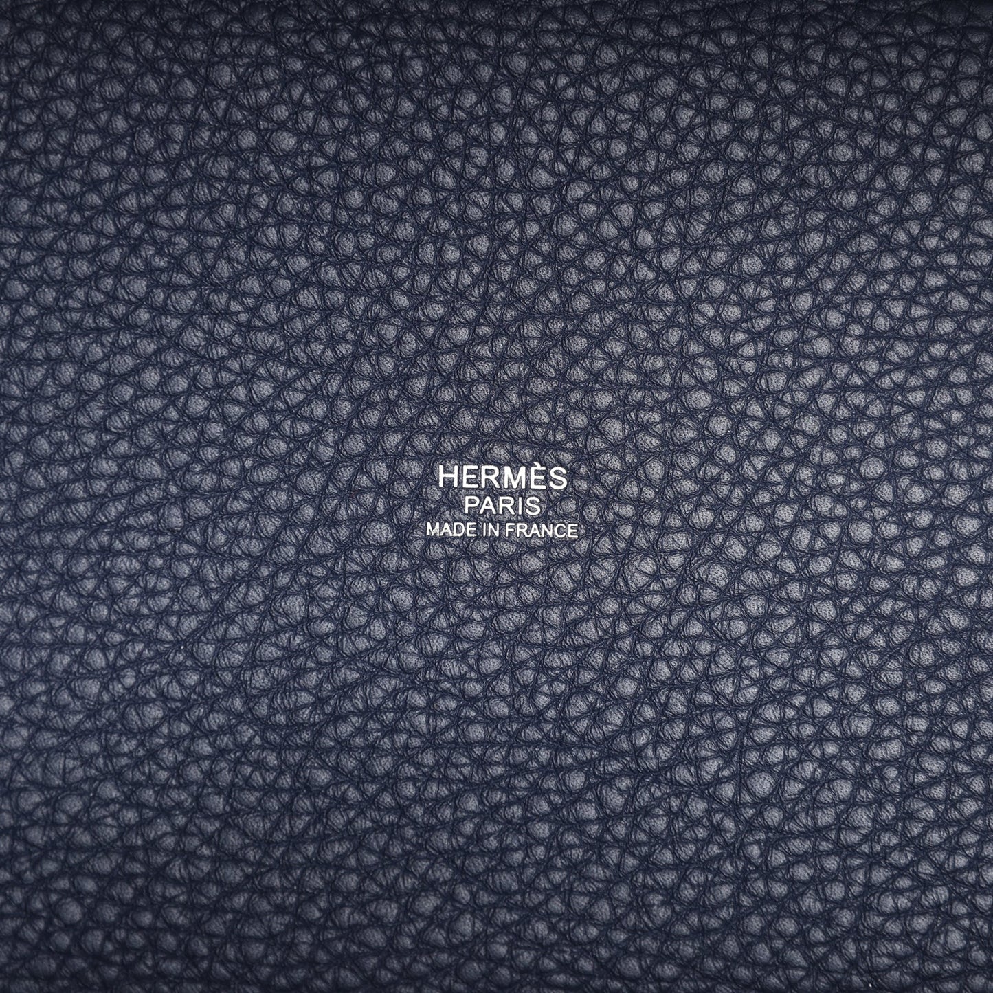 Hermes Picotin Lock 18 Bleu Nuit Clemence Palladium Hardware