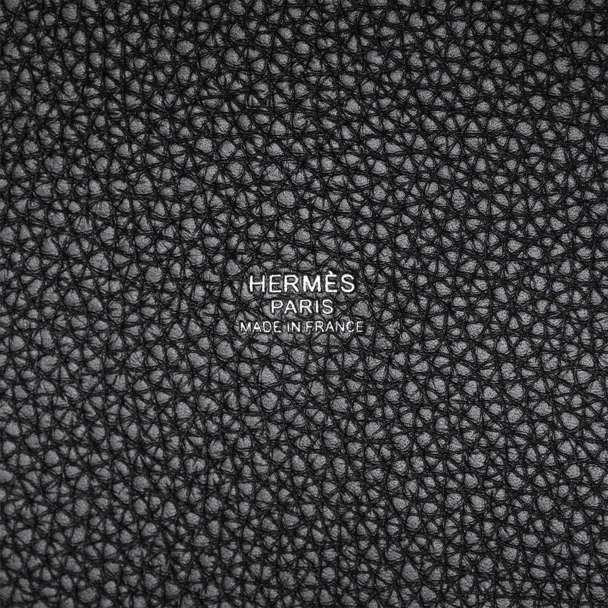 Hermes Picotin 18 Monochrome Black Clemence Black Hardware