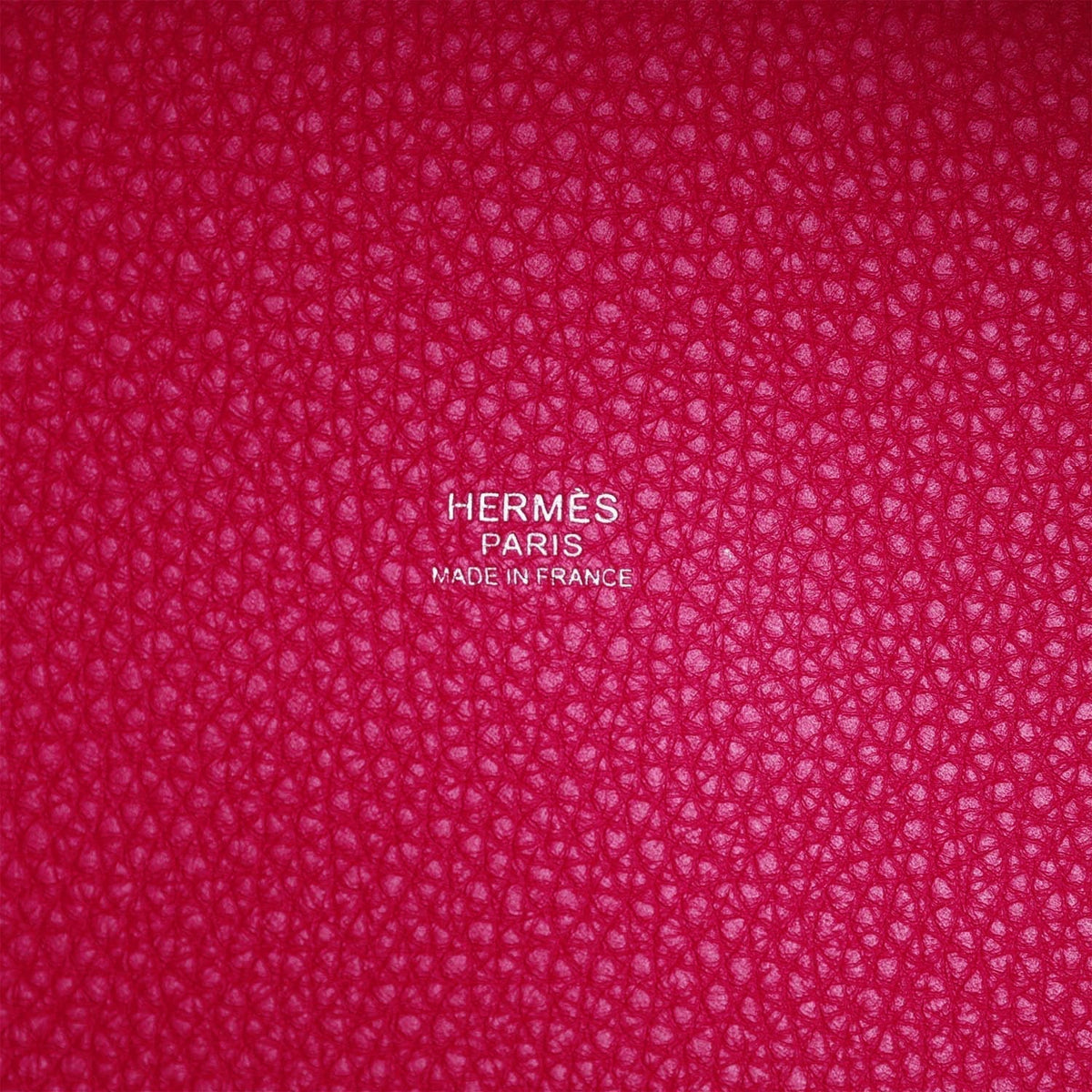 Hermes Picotin Lock 18 Casaque Framboise and Rouge Sellier Clemence Palladium Hardware