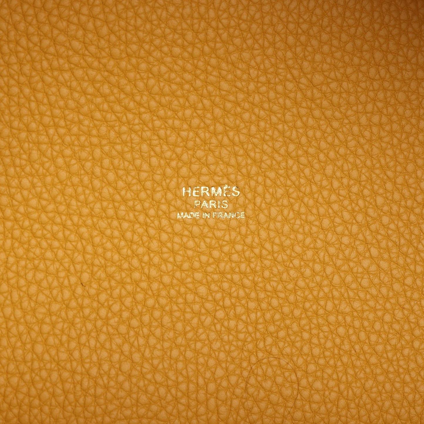 Hermes Picotin Lock 18 Jaune Ambre Clemence Gold Hardware