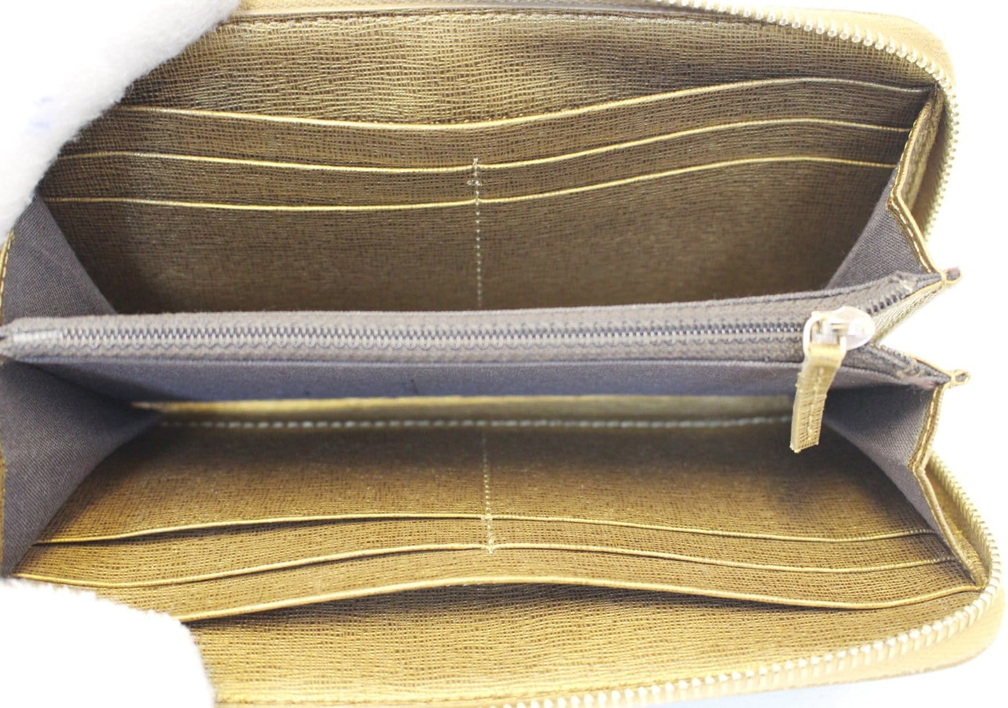 FENDI Zucca Zip Around Wallet