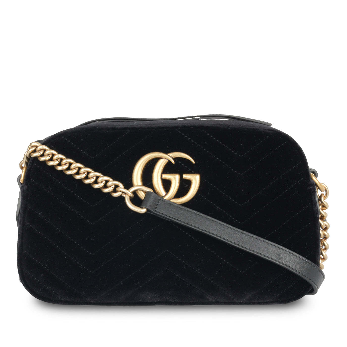 Gucci Small Marmont Bag - Velvet