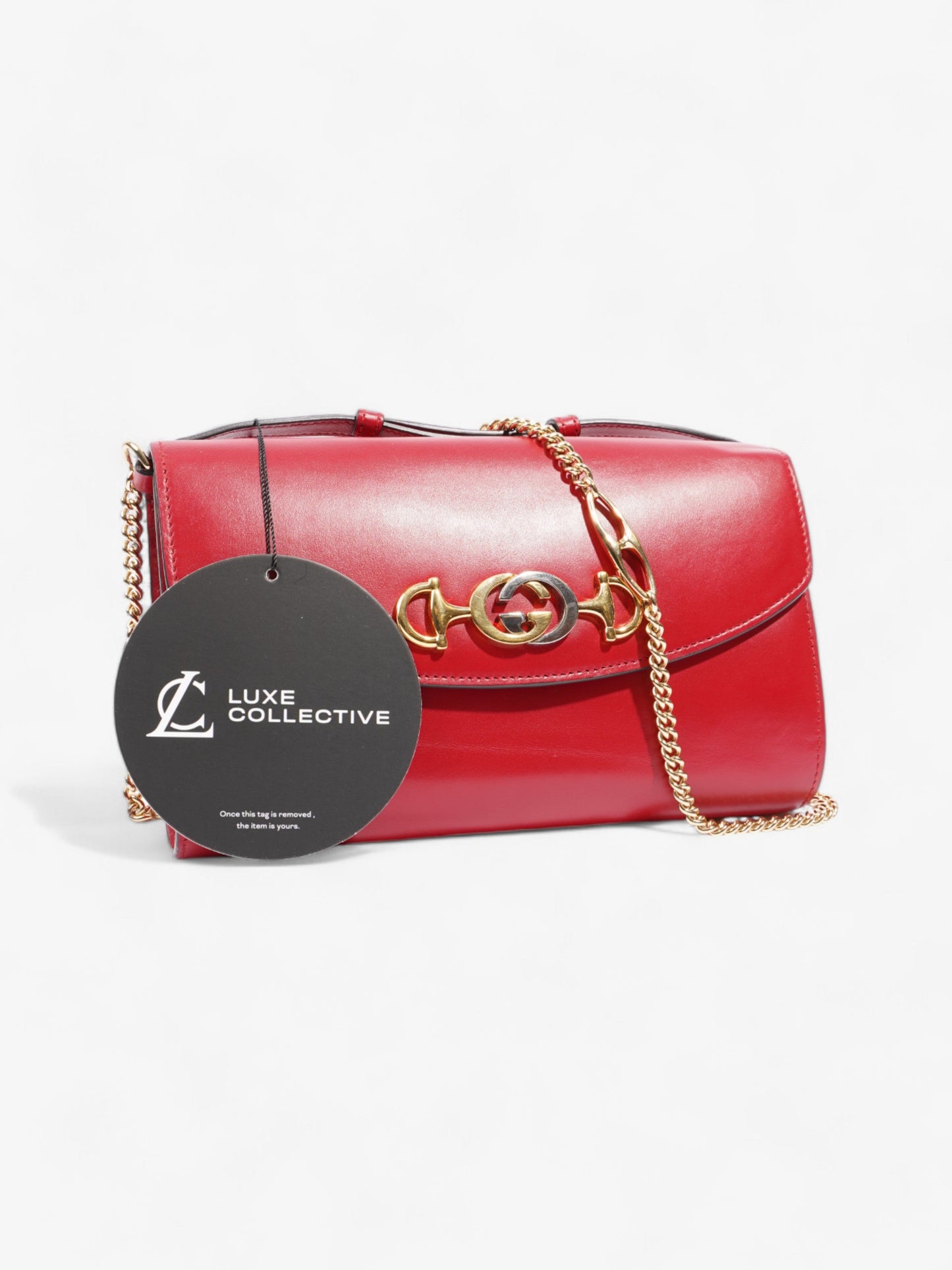 Gucci Zumi Red Leather Small