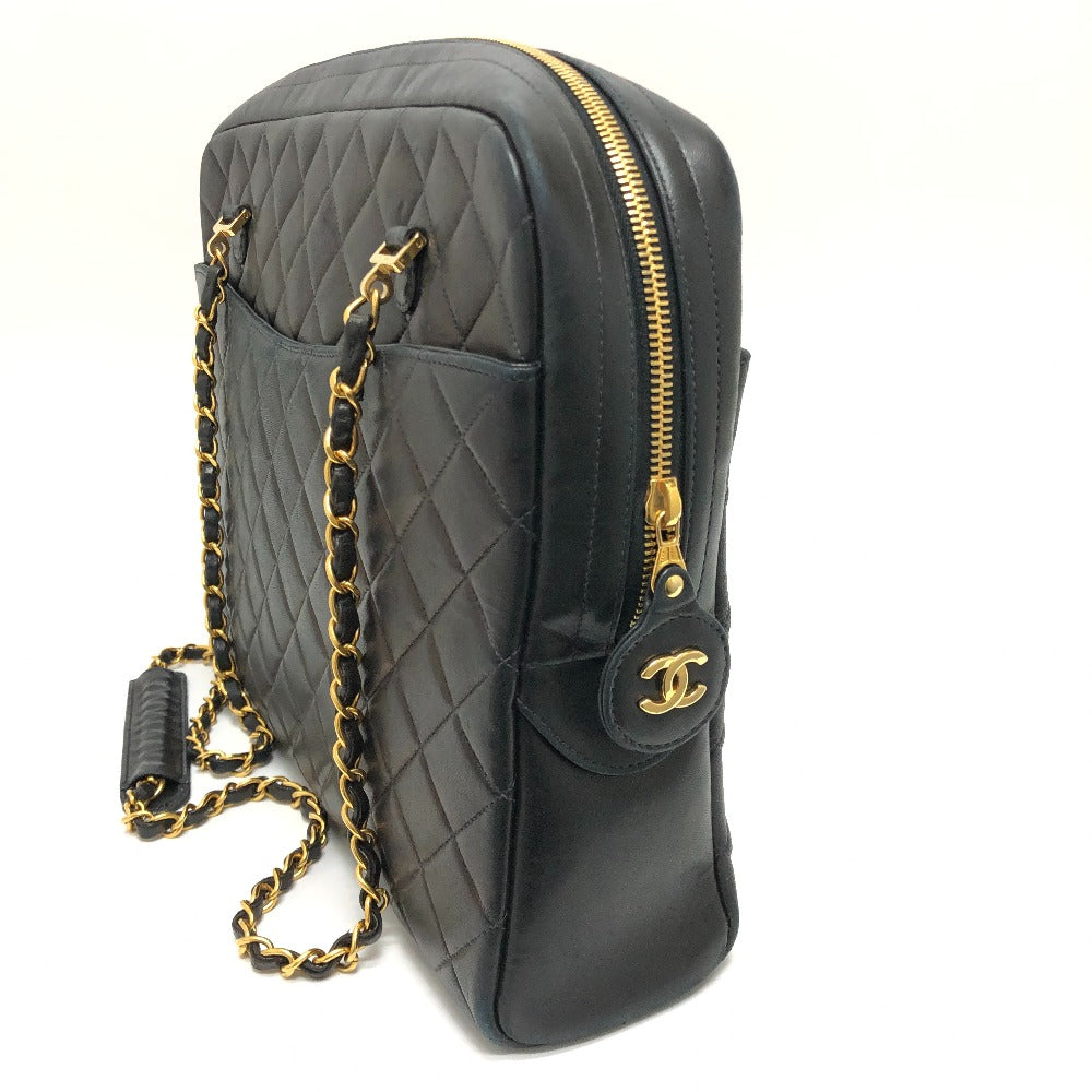 Chanel 30 Leather Black Shoulder Bag 8