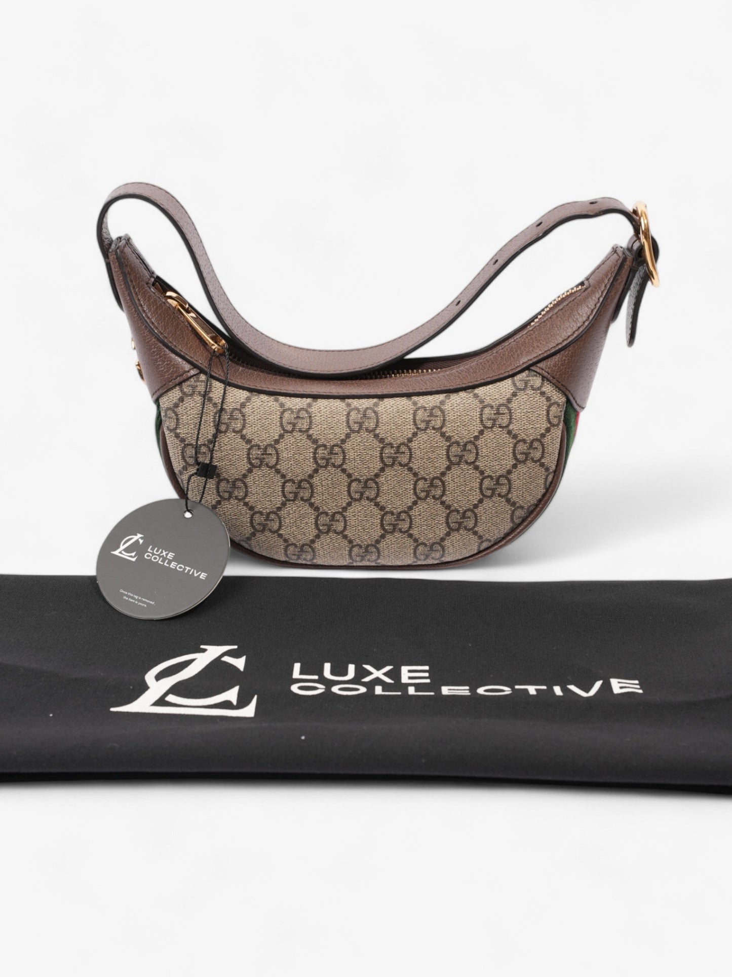 Gucci Ophidia GG Supreme / Brown Canvas Mini