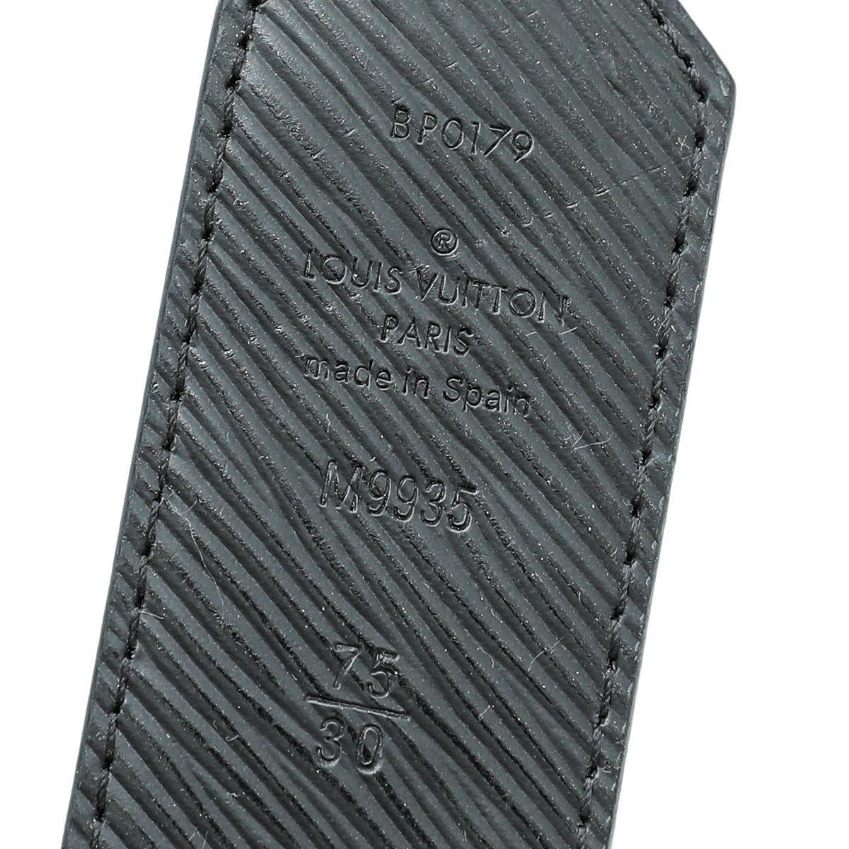 Louis Vuitton Monogram Black Circle Buckle Reversible 35mm Belt 30