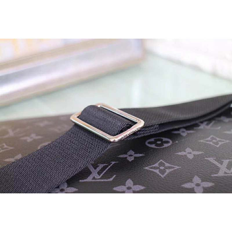 Louis Vuitton LV Men Odyssey Messenger PM Monogram Eclipse Coated Canvas