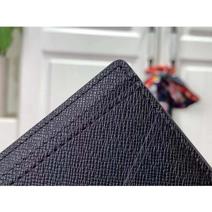 Louis Vuitton LV Unisex Multiple Wallet Sunrise Monogram Eclipse Coated Canvas