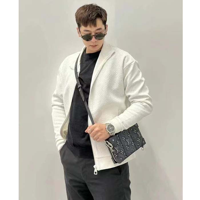 Louis Vuitton LV Unisex Soft Trunk Wearable Wallet Black Charcoal Cowhide Leather