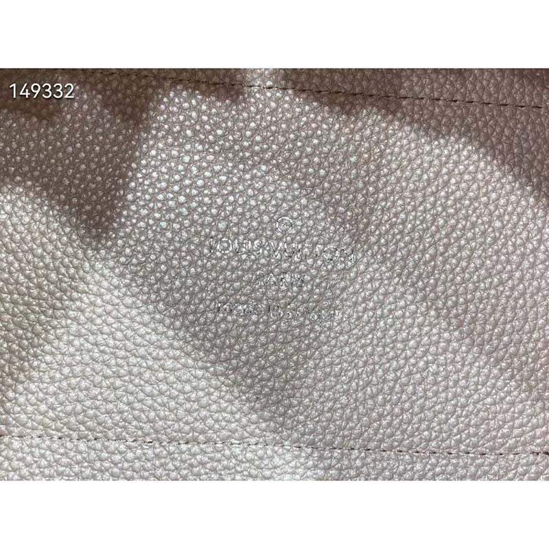 Louis Vuitton LV Women Hina PM Bucket Bag Crème Beige Mahina Perforated Calf