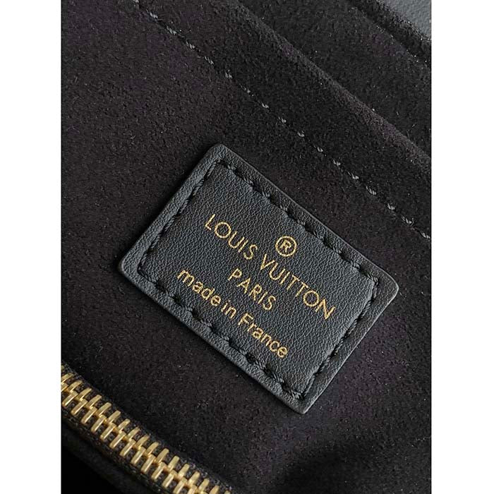 Louis Vuitton LV Women Hold Me Top-Handle Bag Black Smooth Cowhide Leather