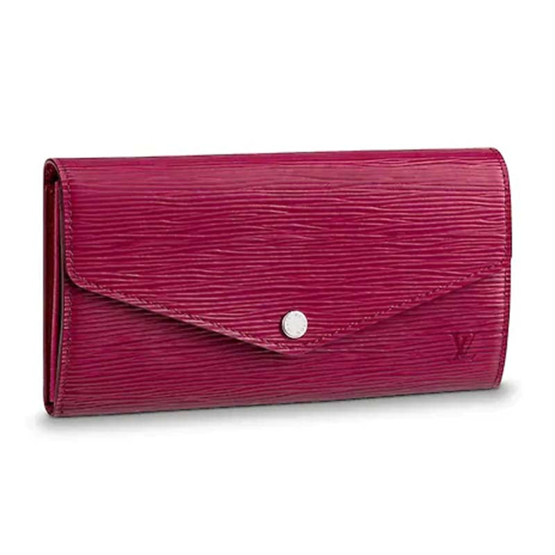 Louis Vuitton LV Women Sarah Wallet in Epi Leather