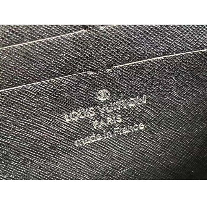 Louis Vuitton Women LV Twist Belt Chain Pouch Black Silver Epi Grained Cowhide Leather