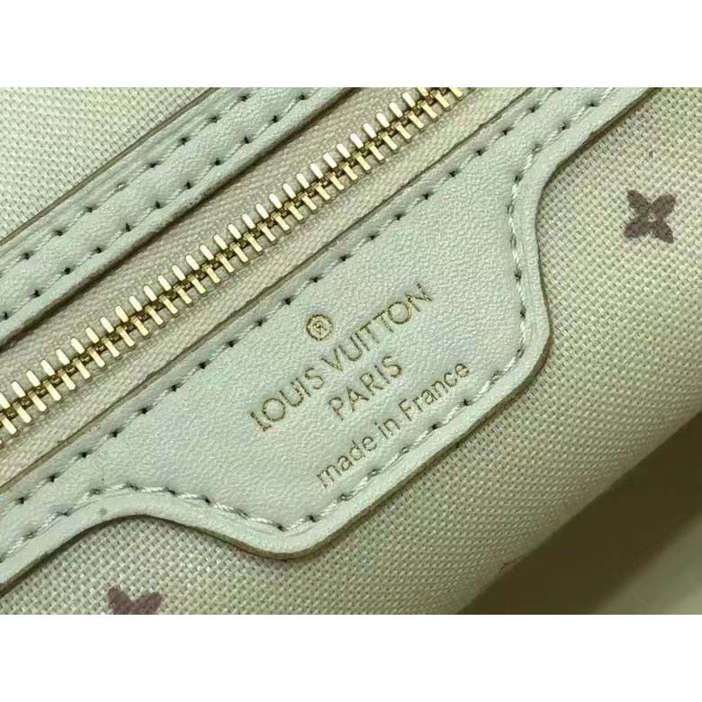 Louis Vuitton Women Neverfull MM Tote Sunset Kaki Monogram Coated Canvas