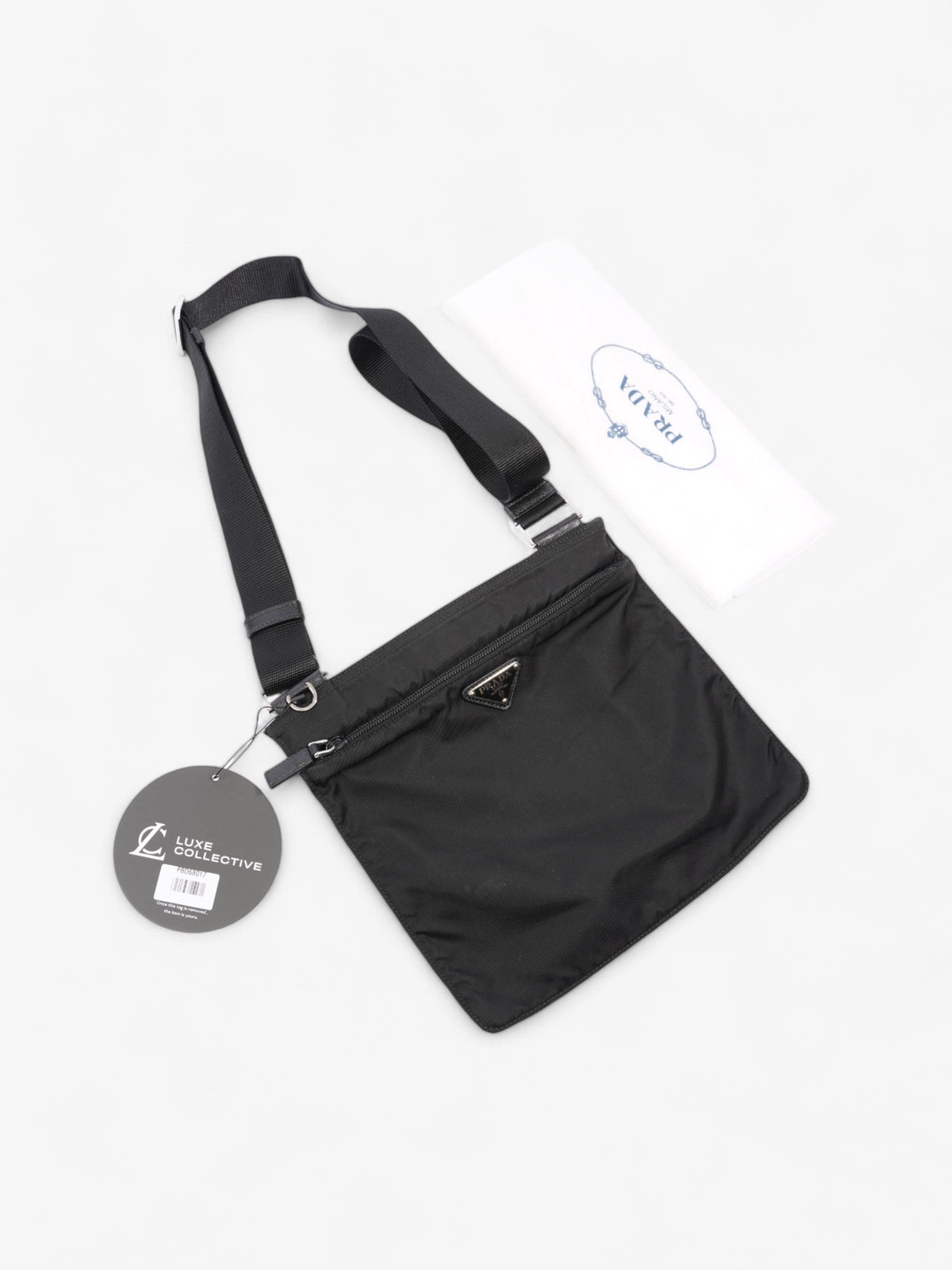 Prada Crossbody Bag Black Nylon
