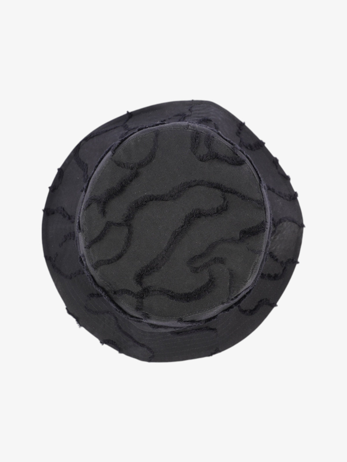 Christian Dior Camouflage Logo Bucket Hat Black Polyester 58
