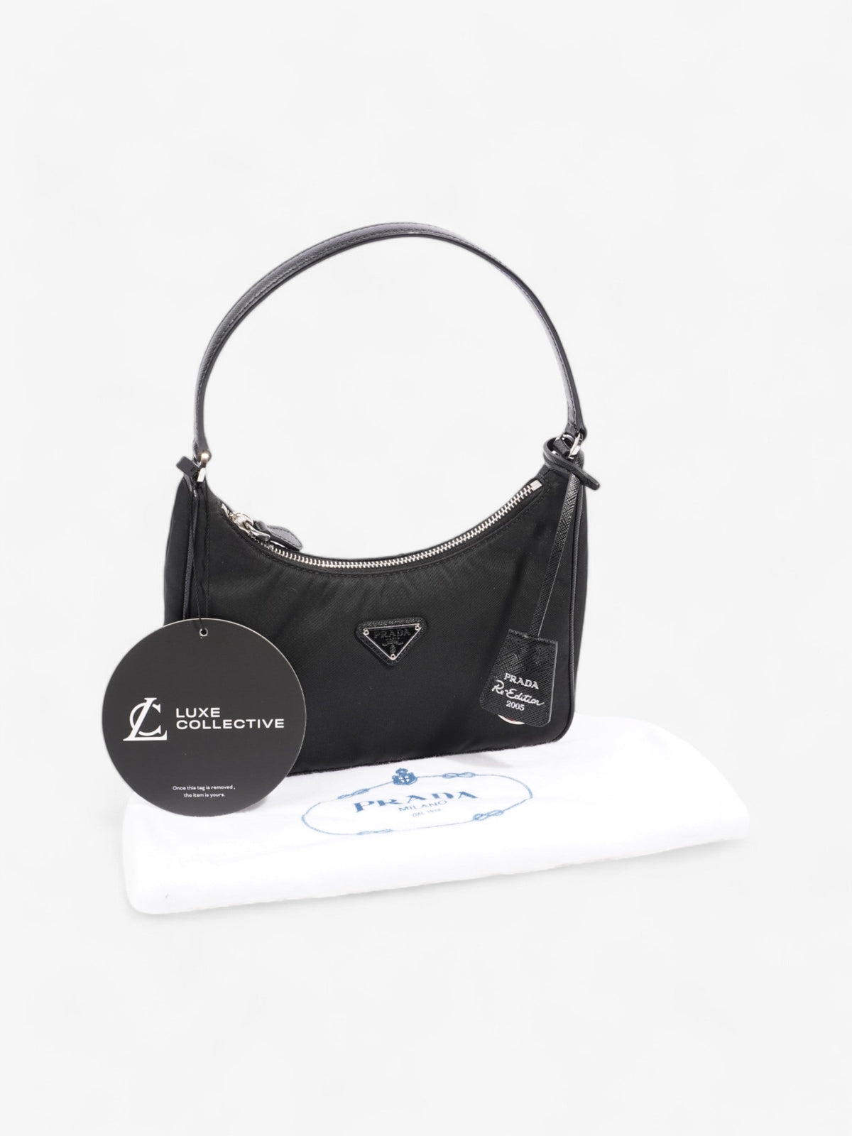 Prada Re-Edition 2005 Mini Black Re Nylon