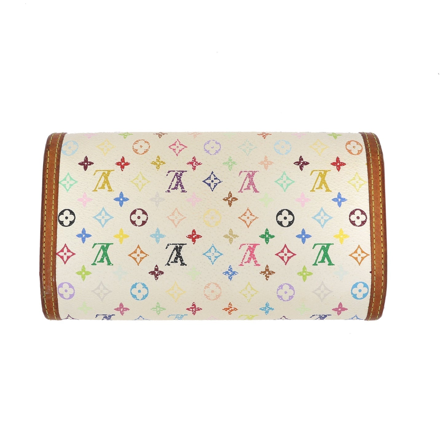 LOUIS VUITTON Wallet in White Canvas