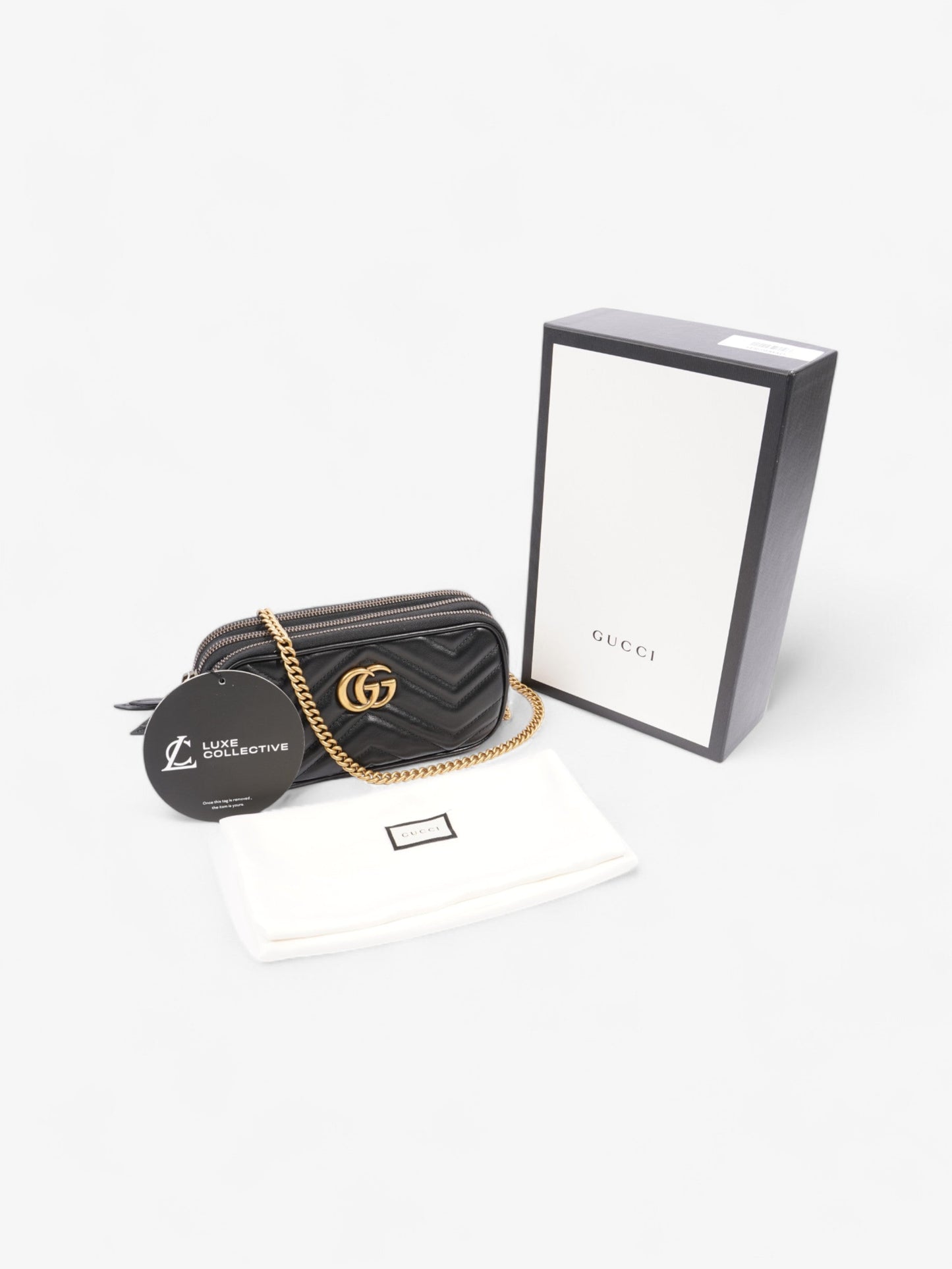 Gucci Gucci marmont bag Black Leather