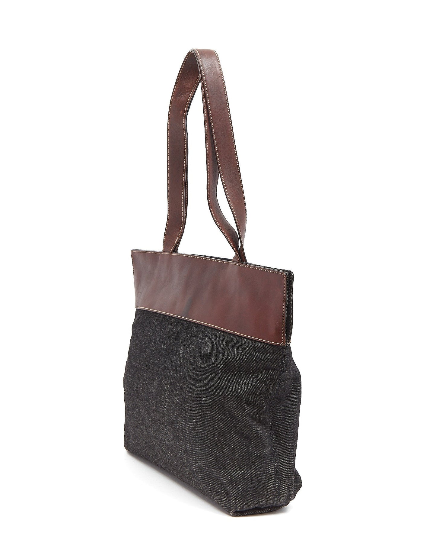 Chanel Leather Brown Elegant Tote Bag