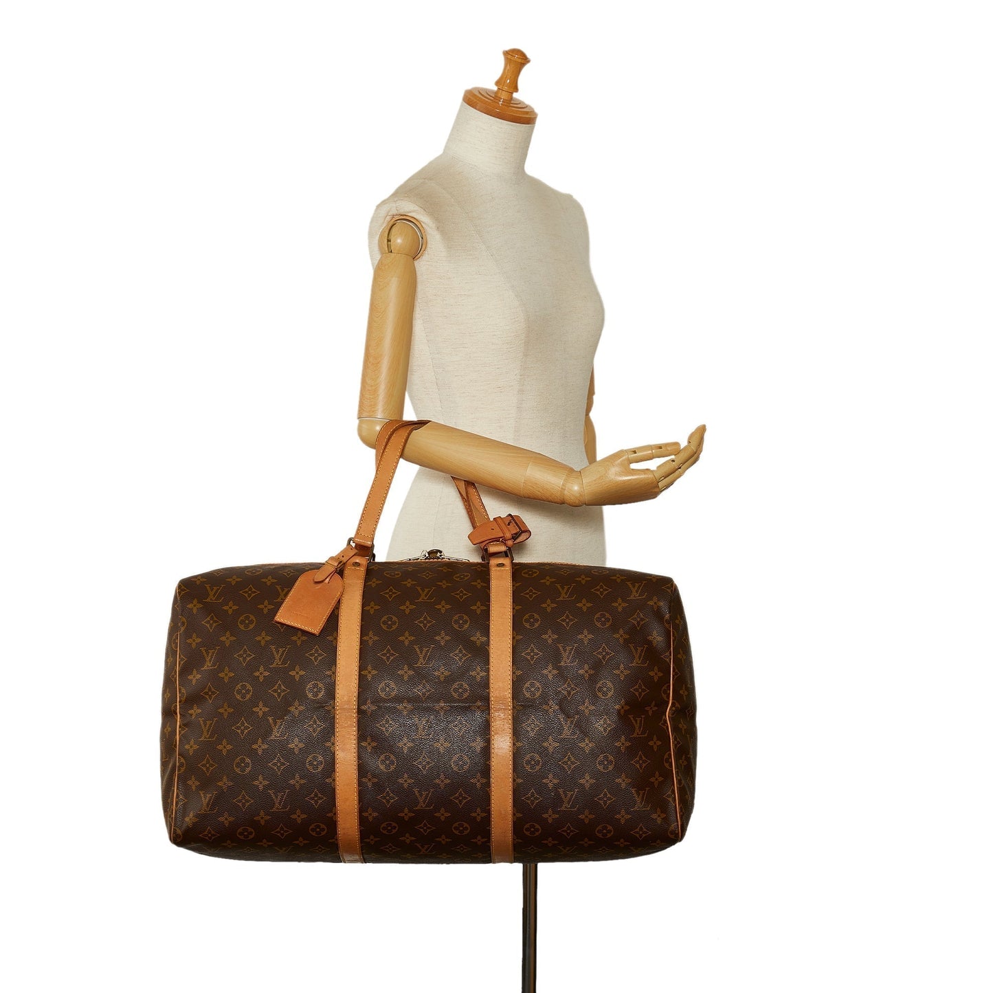 LOUIS VUITTON Monogram Sac Souple 55 Travel Bag