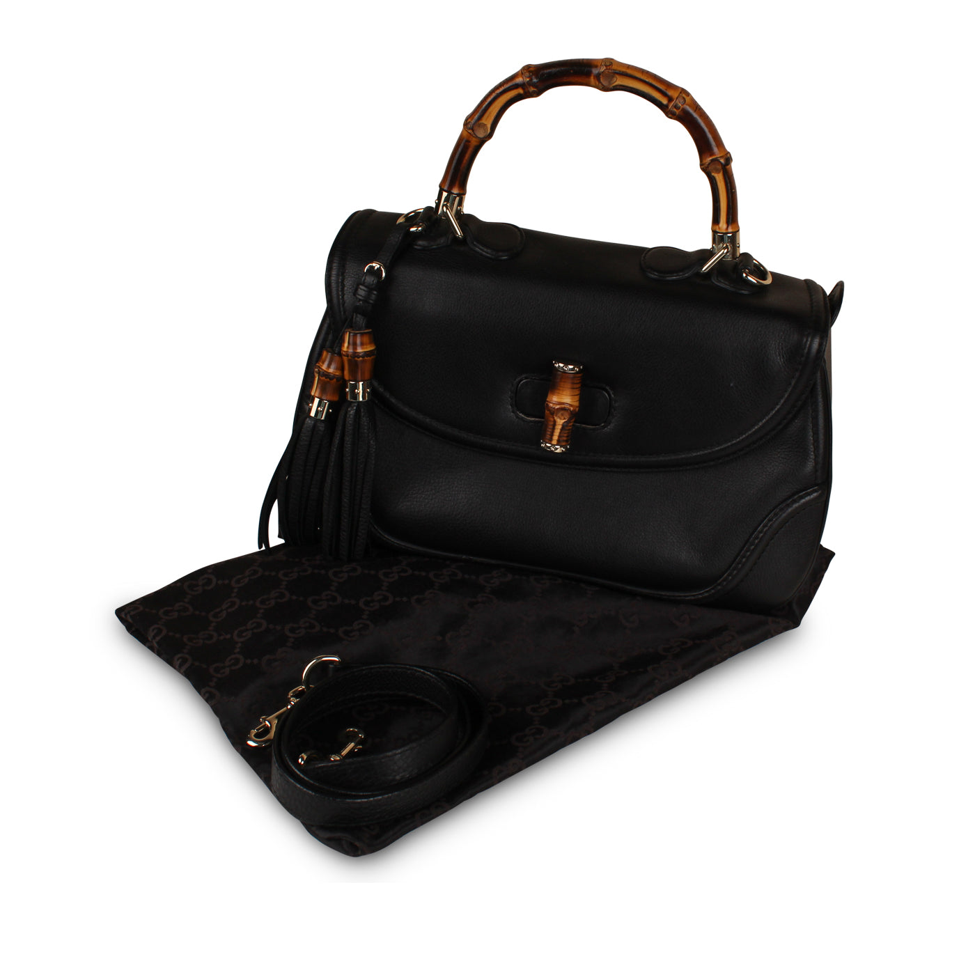 Gucci Bamboo Top Handle Shoulder Bag