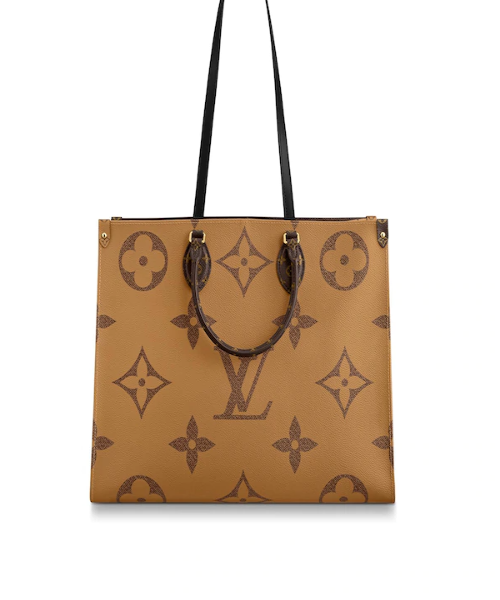 Louis Vuitton Onthego Monogram Canvas & Monogram Reverse Canvas GM