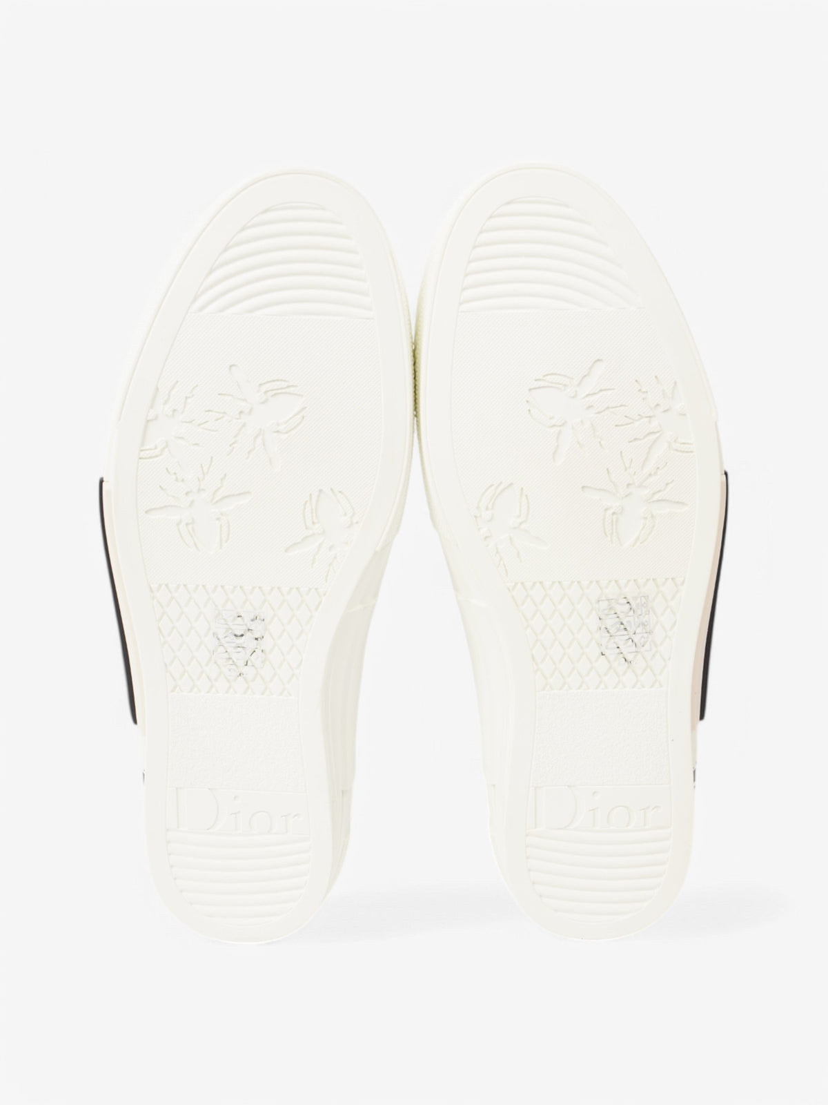 Christian Dior B23 White / Grey Oblique Rubber EU 42 UK 8