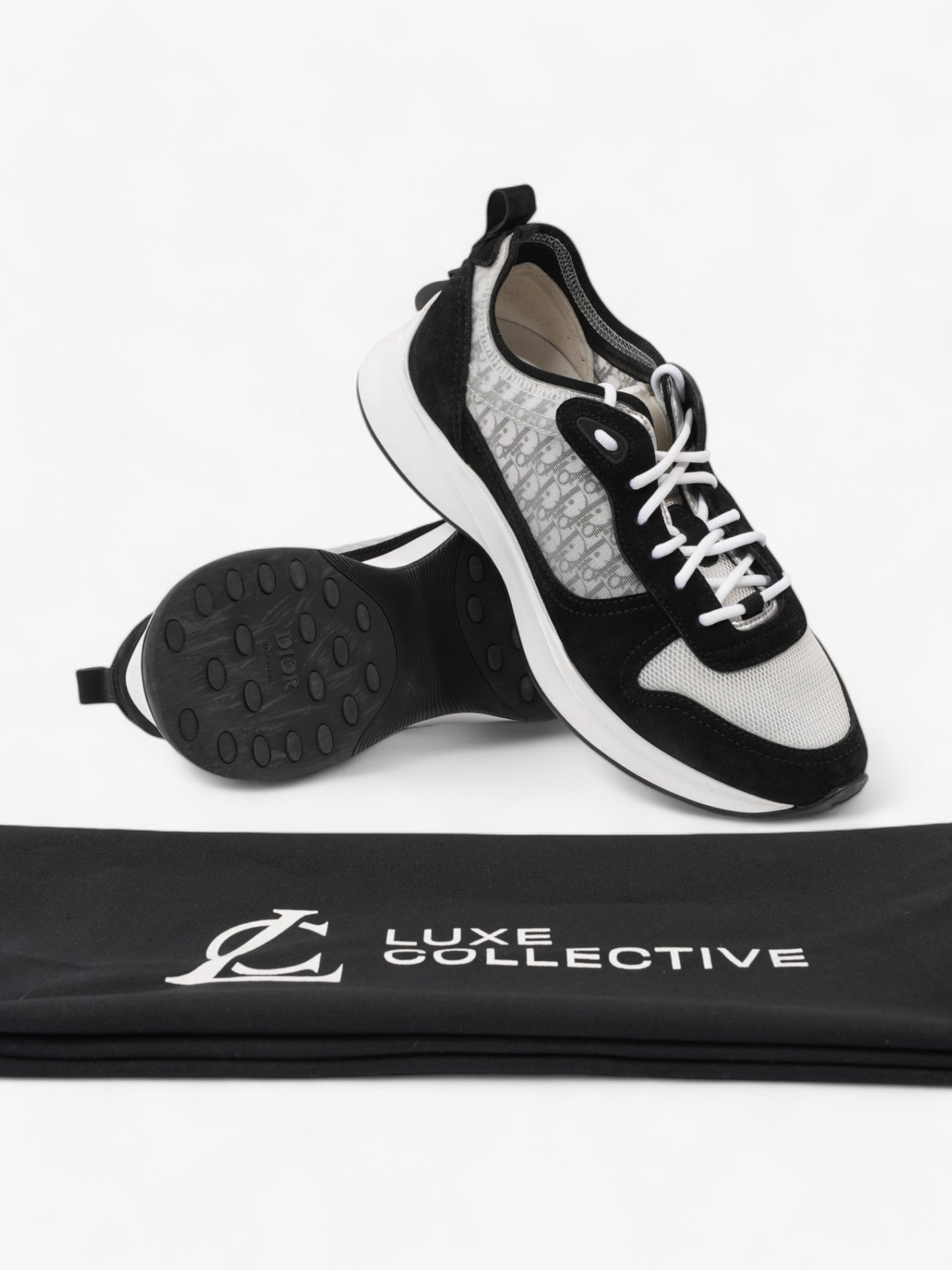 Christian Dior B25 Black / White Mesh EU 41 UK 7