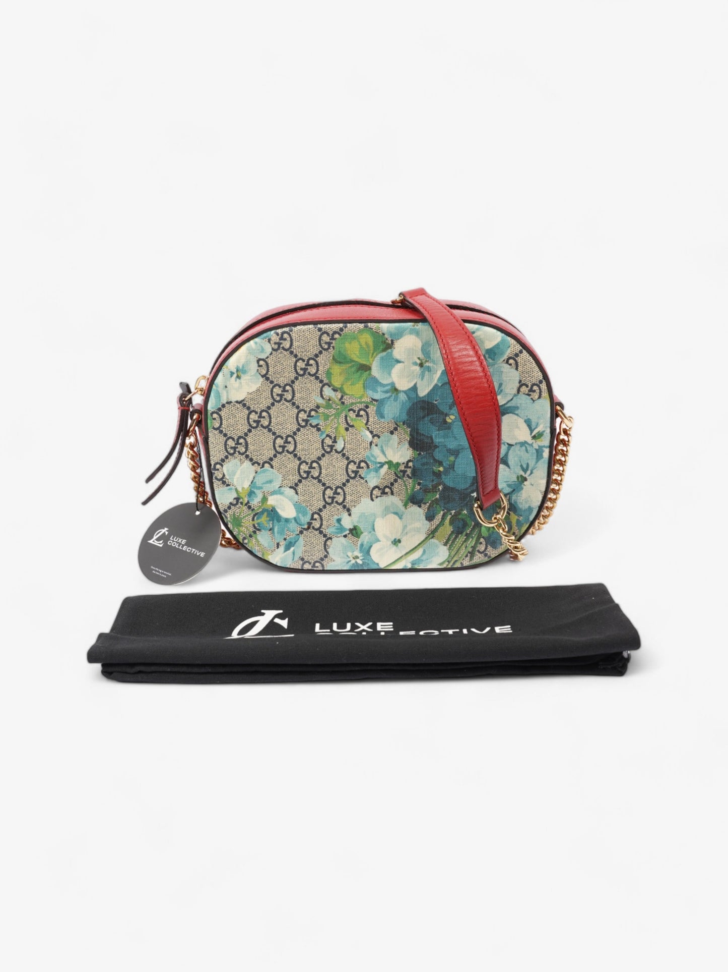 Gucci GG Blooms Chain GG Bloom / Red Coated Canvas