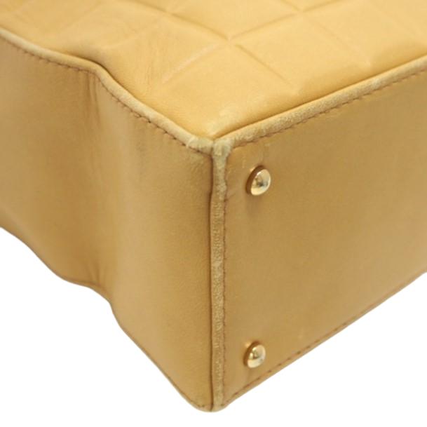 Chanel 30 Lambskin Beige Handbag