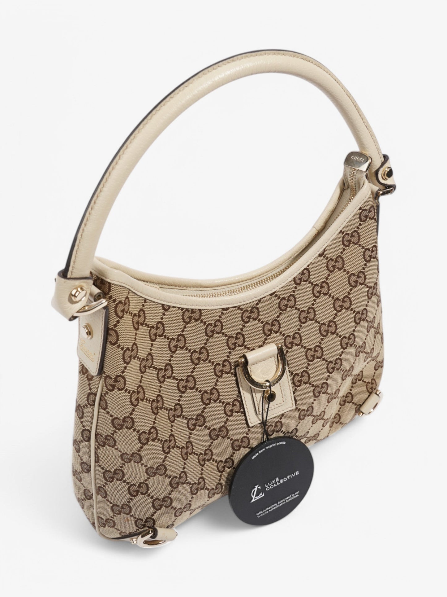 Gucci Abbey D-Ring Supreme / White Canvas