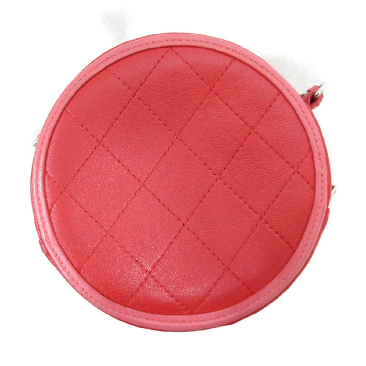 Chanel Chain Shoulder Bags Chain Shoulder Bags Leather Red/Pink