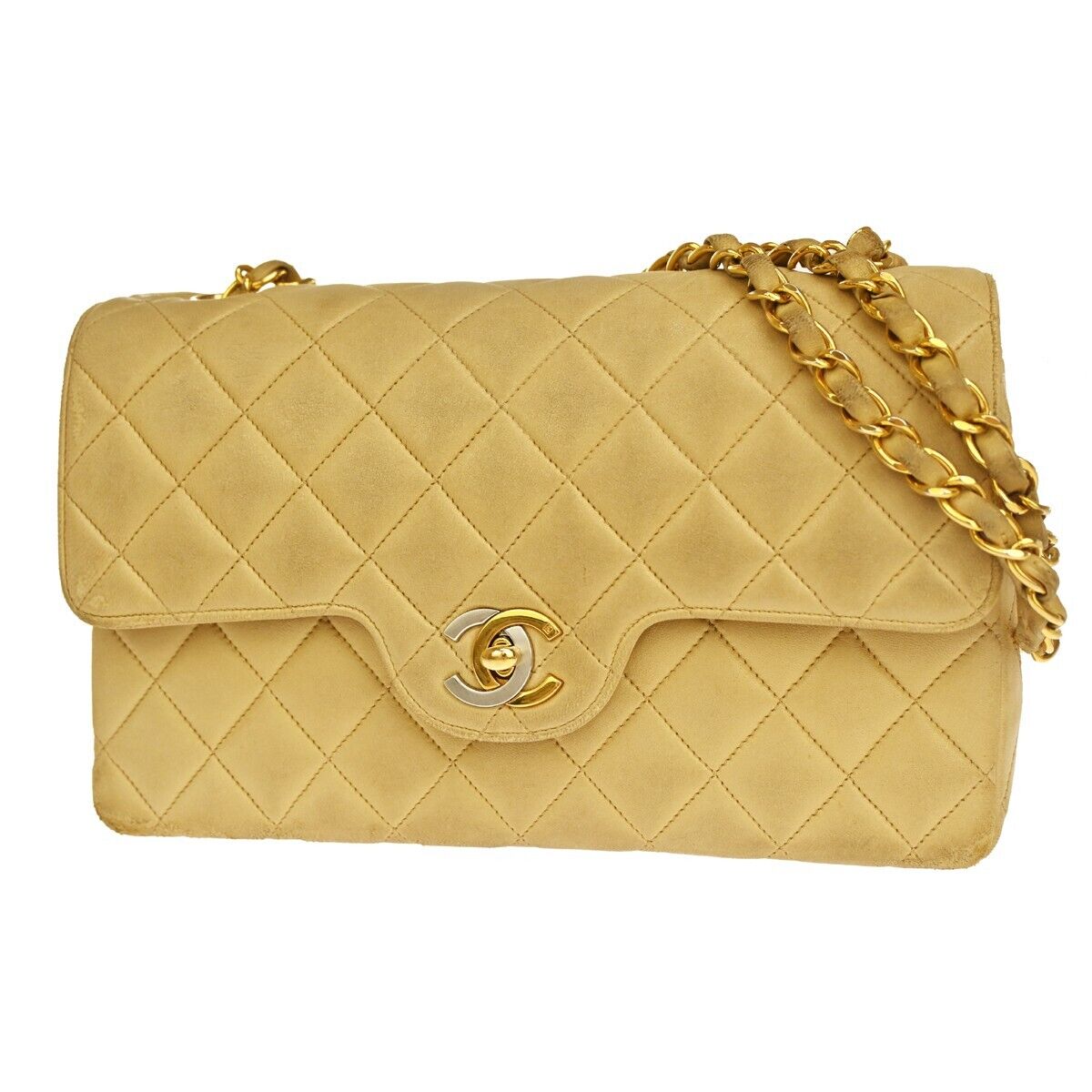 Chanel Cc Double Flap Paris Matelasse 23