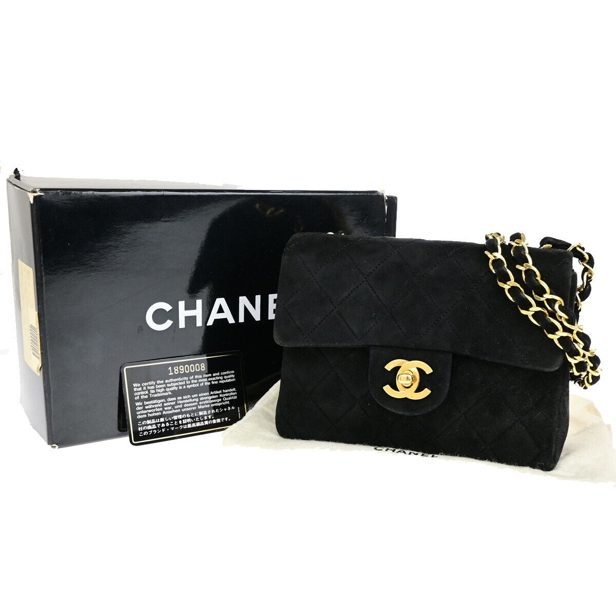Chanel Cc Mini Matelasse Chain Shoulder