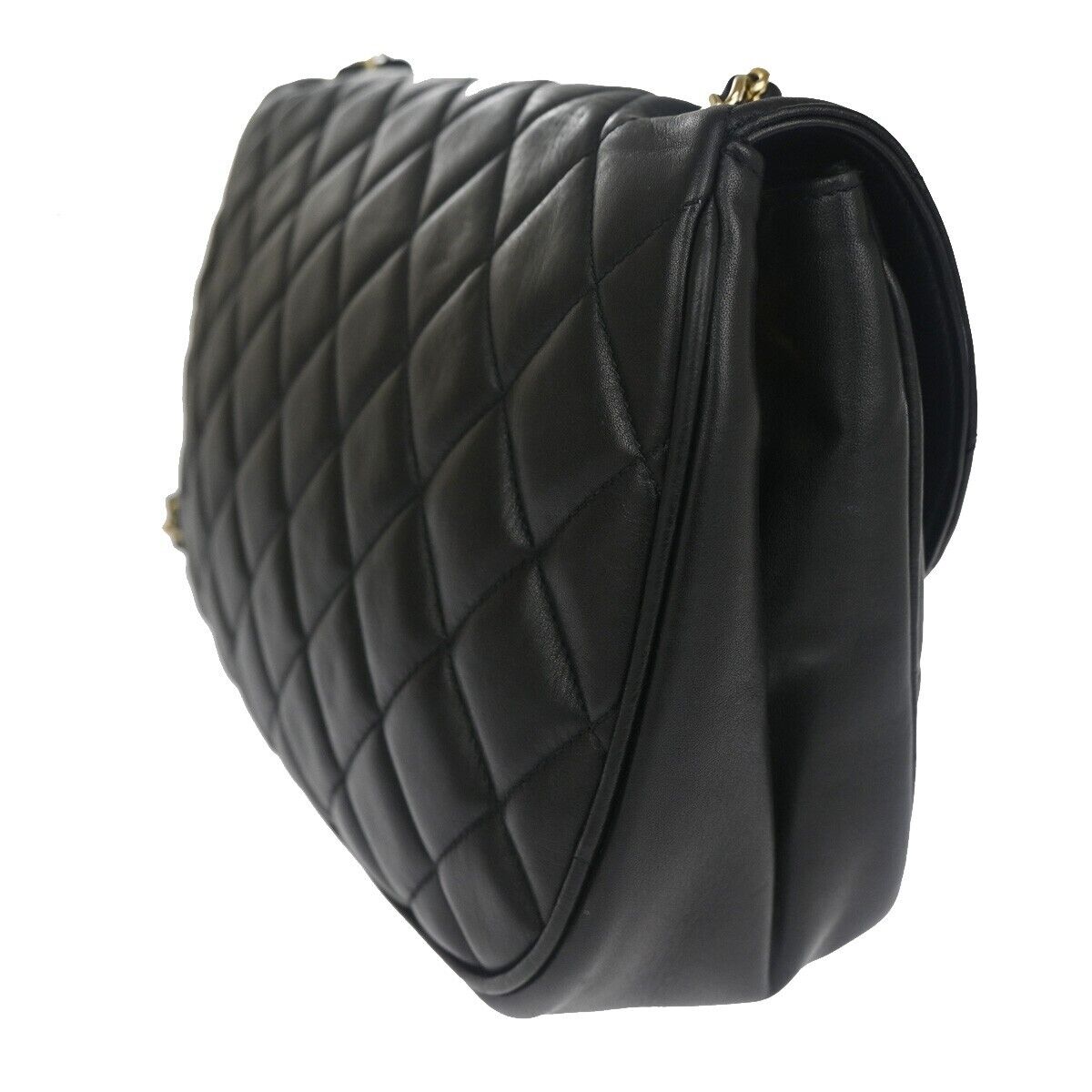Chanel Leather Black Shoulder Bag 6
