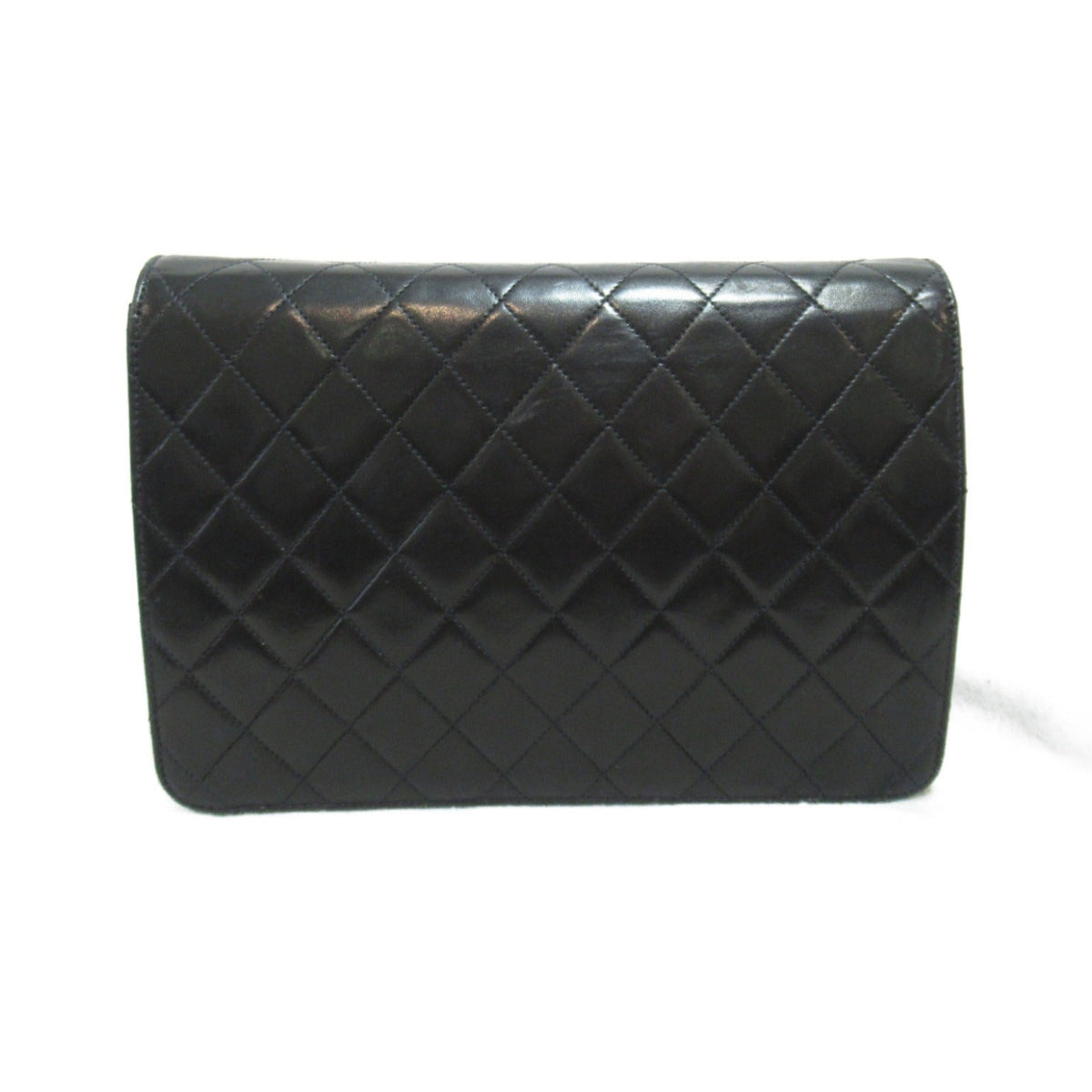 Chanel Chantal Matrasse Push Chain Shoulder Bag S Black Rope