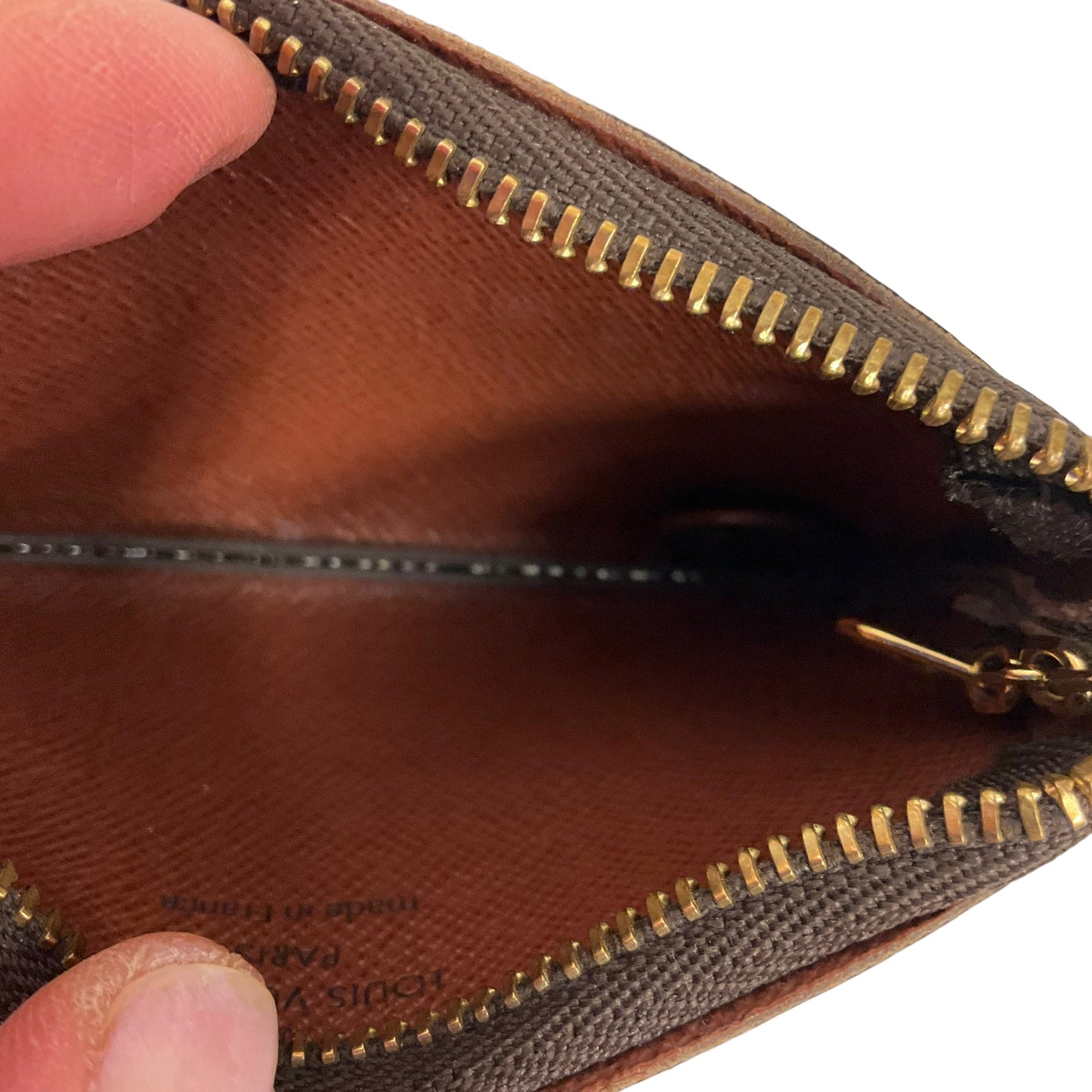 Coin Purse Luxury Designer By Louis Vuitton Size: Small