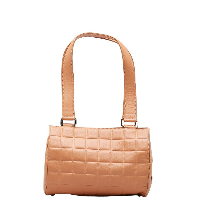 Chanel Chocolate Bar Cocomark Handbags Mini Boston Bag Pink CHANEL